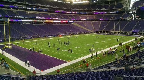 U.S. Bank Stadium Section 136 - Minnesota Vikings - RateYourSeats.com