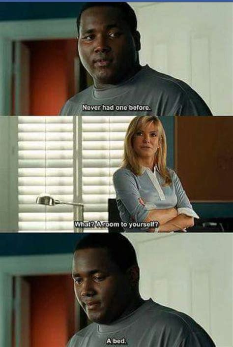 The Blindside | Favorite movie quotes, The blind side, Movie scenes