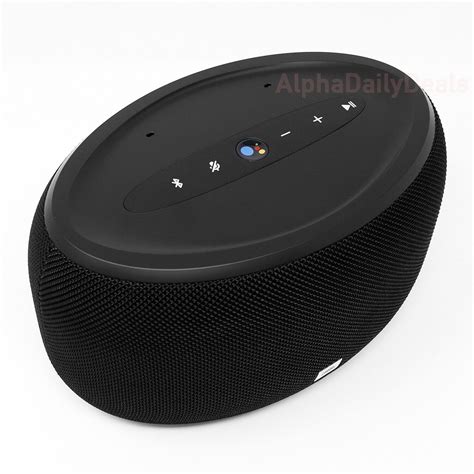 JBL LINK 300 Bluetooth Wi Fi Voice-Activated Speaker Google Assistant Black | eBay