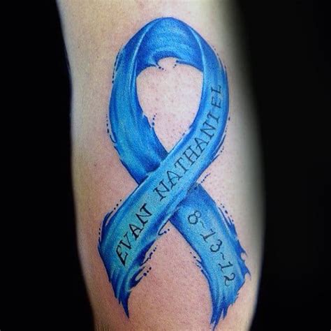 Top 70 Most Thoughtful Cancer Ribbon Tattoos [2020 Inspiration Guide]