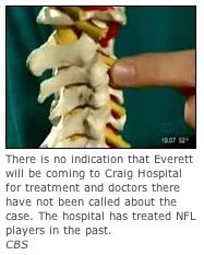 Craig Hospital Doctors Analyze Everett's Injury | News | Spinal Cord ...