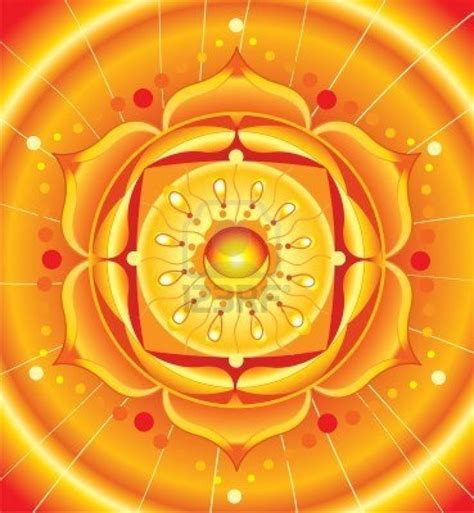 Bright Orange Mandala of Svadhisthana Chakra Vector | Svadhisthana chakra, Orange mandala ...