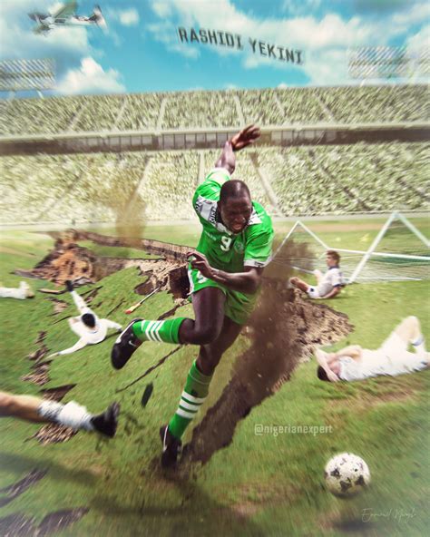 Tribute to Our Goal King Rashidi Yekini : r/Nigeria