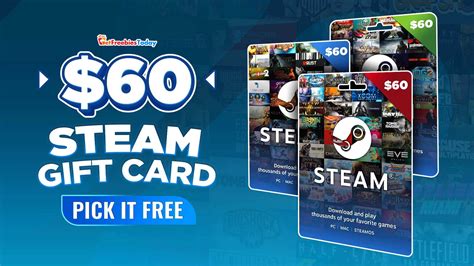 $60 Steam Gift Card – Get Freebies Today