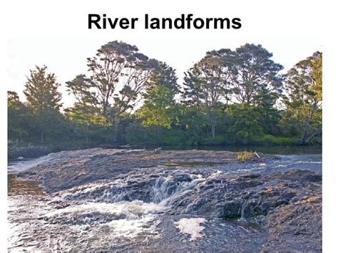 8 River Landforms