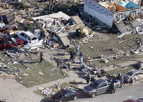 Washington, Illinois tornado: Aerial photos show incredible scale of destruction town | Daily ...