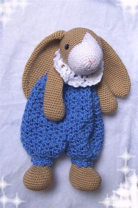 Crochet Bunny Pattern-Crochet Rag Doll Bunny Pattern-Amigurumi - Etsy Nederland | Crochet bunny ...