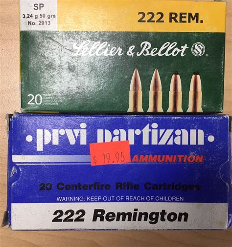 AMMO (222 REM) *50 GRAIN* (40 ROUNDS)