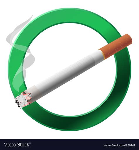 The sign smoking area Royalty Free Vector Image - VectorStock