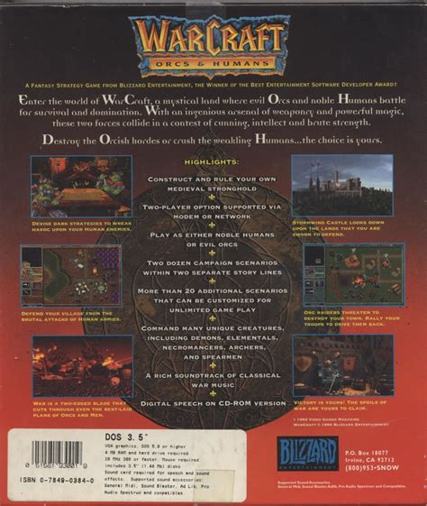 Warcraft: Orcs & Humans – Retro Games Trove