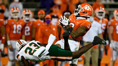 Clemson vs Miami 2022 ACC football game TV channel, kickoff | The State