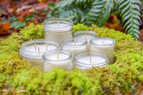 How to Make Simple 3 Wick Candles - Garden Therapy