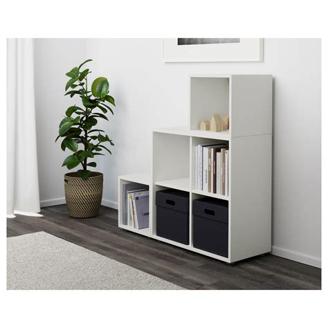 EKET Cabinet combination with feet White 105 x 35 x 107 cm - IKEA