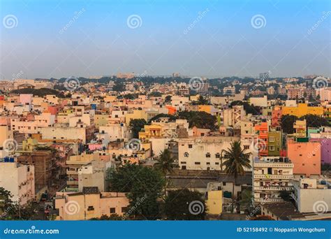 Bangalore City Skyline - India Stock Photo - Image of architecture ...