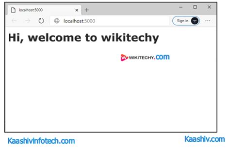 Flask Templates | Flask Tutorial Python - wikitechy