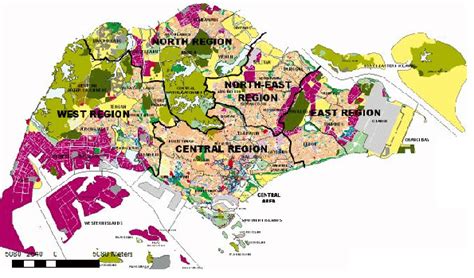 Land cover map of Singapore. | Download Scientific Diagram