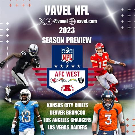 2023 NFL Season Preview: AFC WEST - VAVEL USA