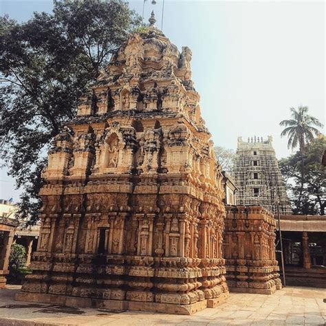 Dravidian style architecture from the 14th century #temple #karnataka #temples #architecture # ...