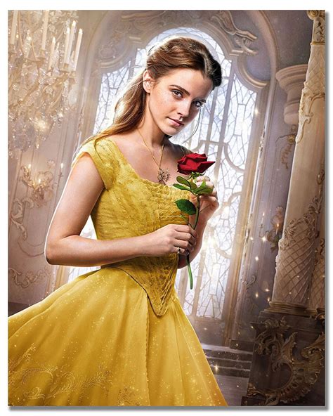 Yellow Emma Watson Tiered Embroidery Prom Celebrity Formal Dress Beaut – Hoprom