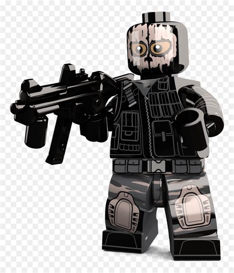 Ghost Soldier - Lego Call Of Duty Minifigures, HD Png Download - vhv