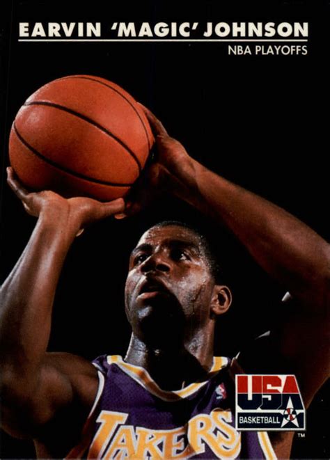 1992 SkyBox USA #33 Magic Johnson/NBA Playoffs - NM-MT | eBay