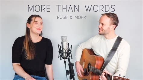 Rose & Mohr – More Than Words Cover - YouTube