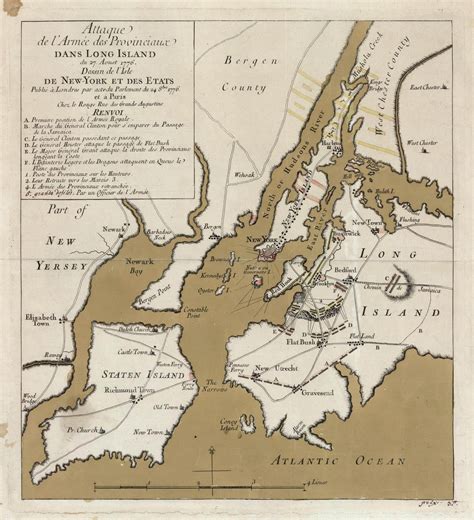 Battle Of Long Island Map - Maping Resources