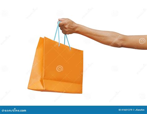 Hand holding bag stock image. Image of hand, enjoying - 41601379