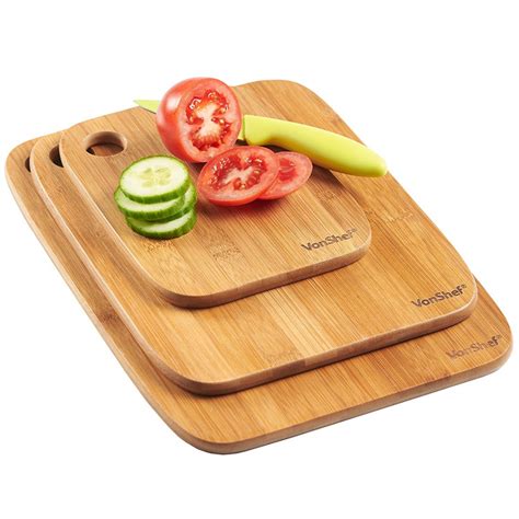 Bamboo Fruit Vegetable Cutting Board With A Circle Hole 3-pieces Set - Buy Bamboo Cutting Board ...