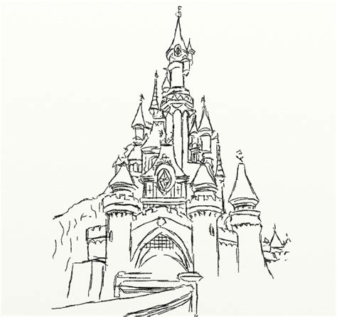 Easy Castle Drawing at GetDrawings | Free download