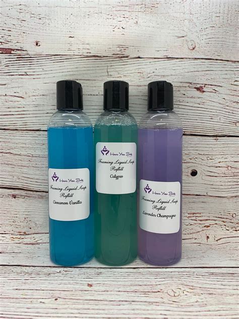 Liquid Foaming Soap Refill 8oz | Etsy