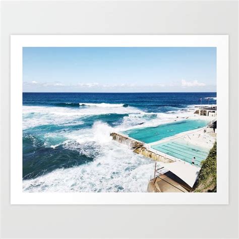 Buy Bondi Beach Art Print by jmfriedman97. Worldwide shipping available ...