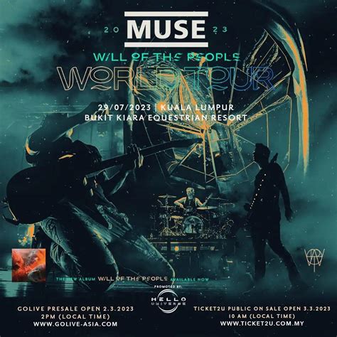 RM50 off Muse Concert Live 2023, Tickets & Vouchers, Event Tickets on ...