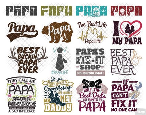 Free Papa Svg Designs 645 SVG PNG EPS DXF File