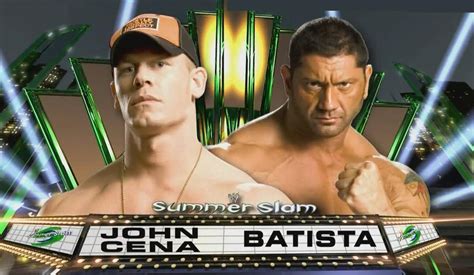 Batista vs John Cena - WWE Summerslam 2008 (Full HD Match) - keywords HERE