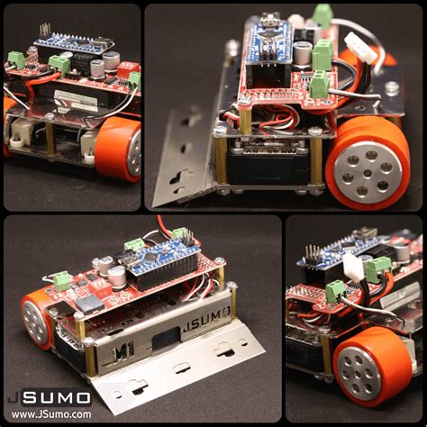 M1 Arduino Mini Sumo Robot Kit (Unassembled) Robot Kits Jsumo | JSumo ...