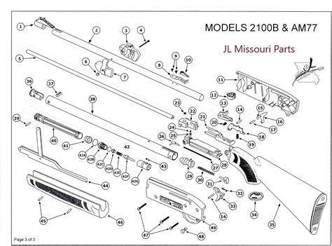 Crosman 2100 Classic Part Diagram