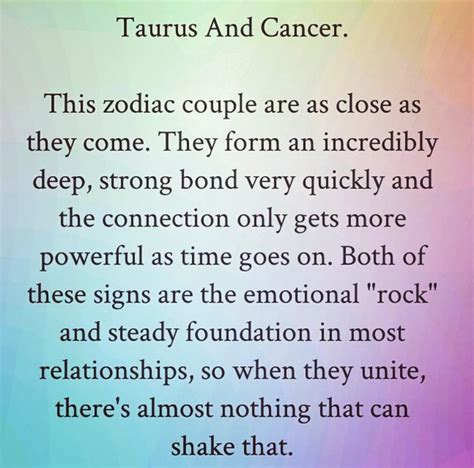 Thoughts on Taurus and Cancer compatibility?? : r/Cancerian