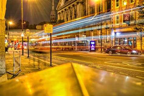 Hackney at night : london