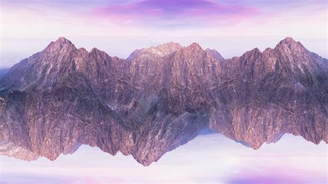 Photo of mountain, mountains, purple, hills, nature HD wallpaper ...