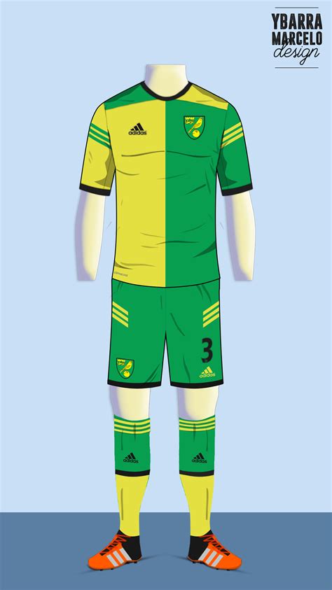 Norwich City - Home kit - Adidas