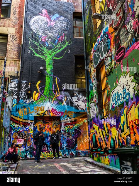 Melbourne street art Stock Photo - Alamy