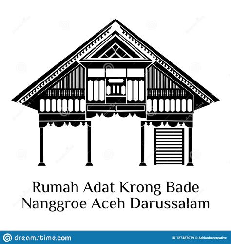 Kumpulan Gambar Rumah Adat Padang Hitam Putih - Oplakdec.com