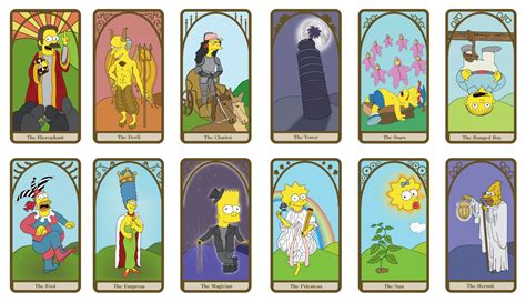 Simpsons Tarot Cards by dustbean11 on DeviantArt | Tarot cards art ...