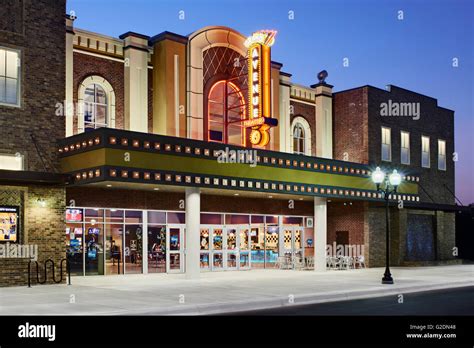 Movie Theater Exterior Stock Photo - Alamy