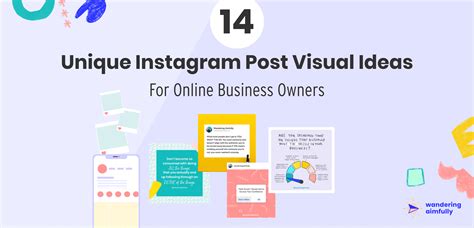 14 Unique Instagram Post Ideas for Online Business Owners – Wandering Aimfully