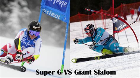 What Is The Difference Between Super G And Giant Slalom? - Metro League