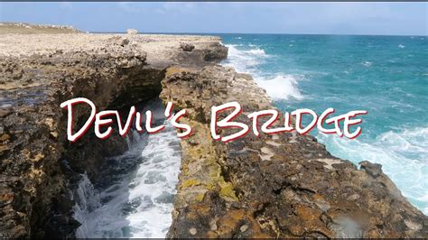 Devil's Bridge in Antigua - VLOG - YouTube