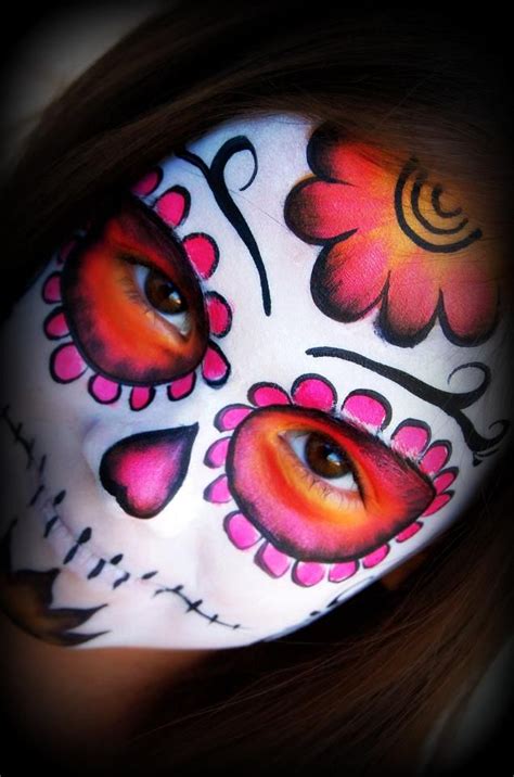 skull face paint kid - Jacqui Clifford