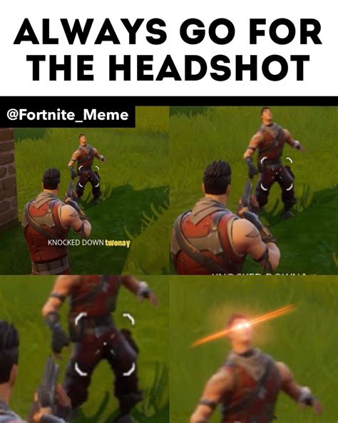 35 Best Photos Fortnite Knocked Down Meme - When You Hear Gunshots In ...